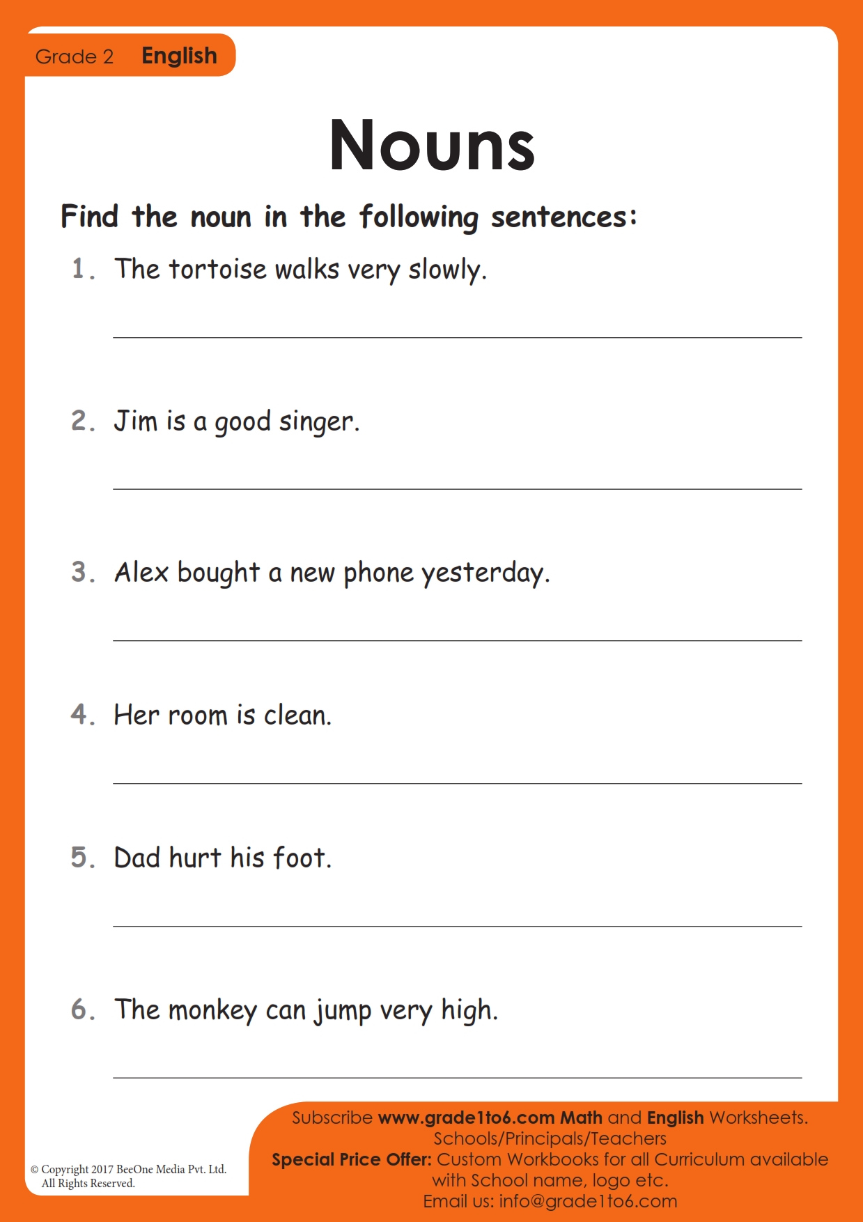identifying-nouns-in-sentences-worksheet-grade1to6