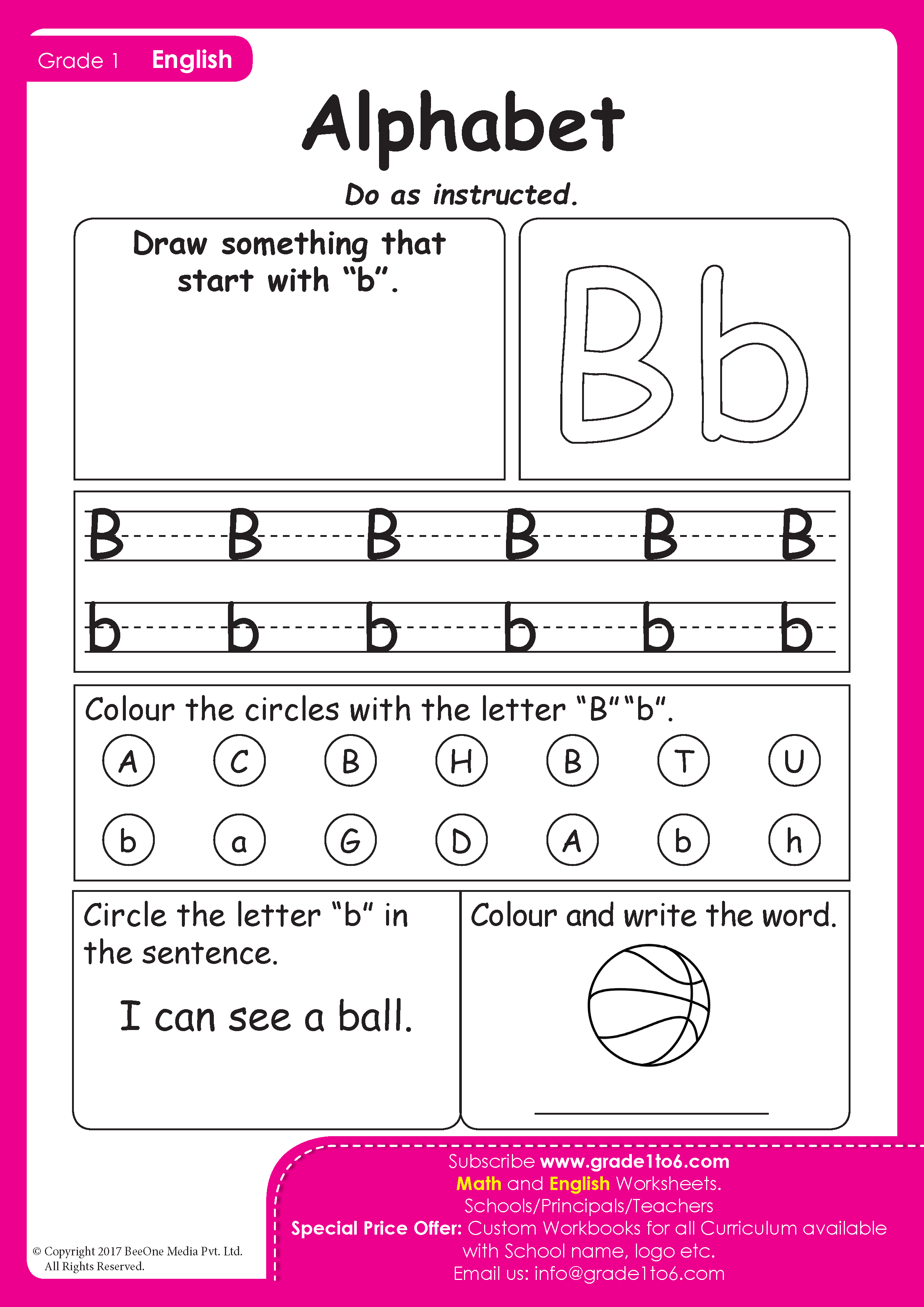 Letters and Alphabet 