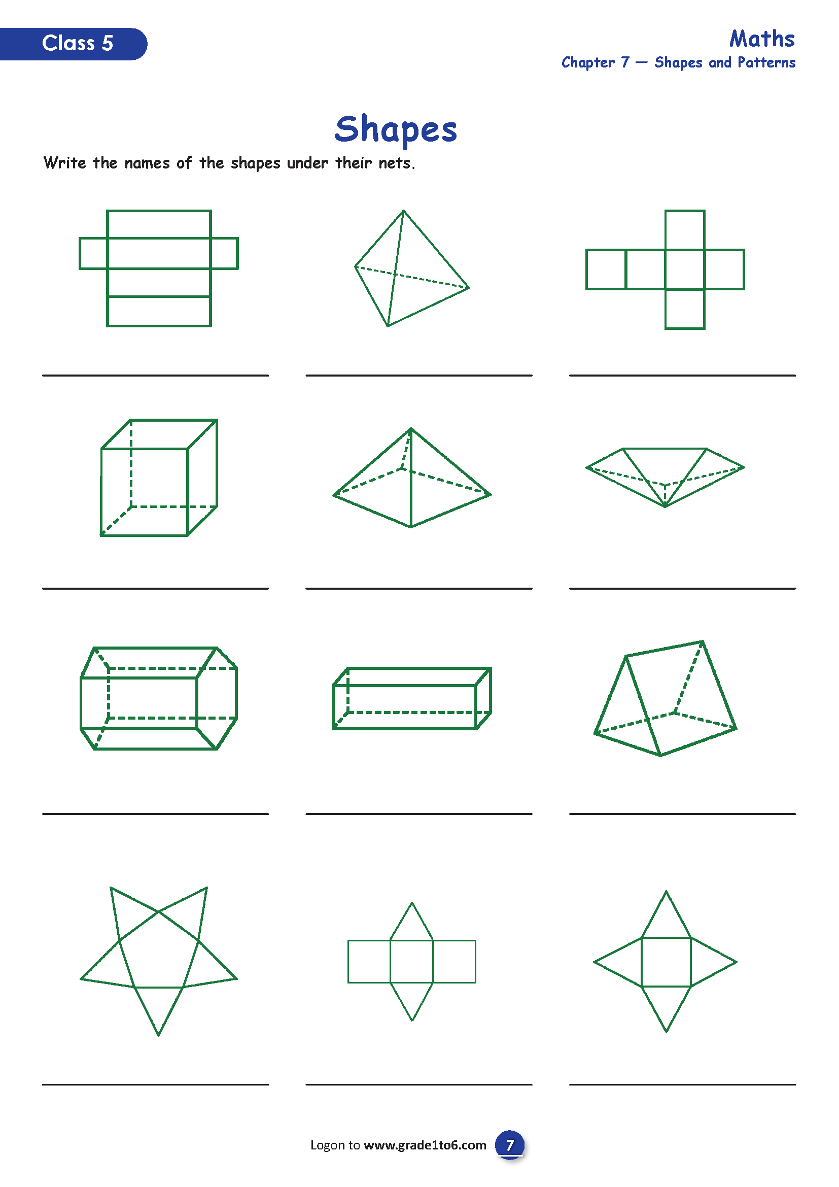 Chapter 7 Shapes and Patterns