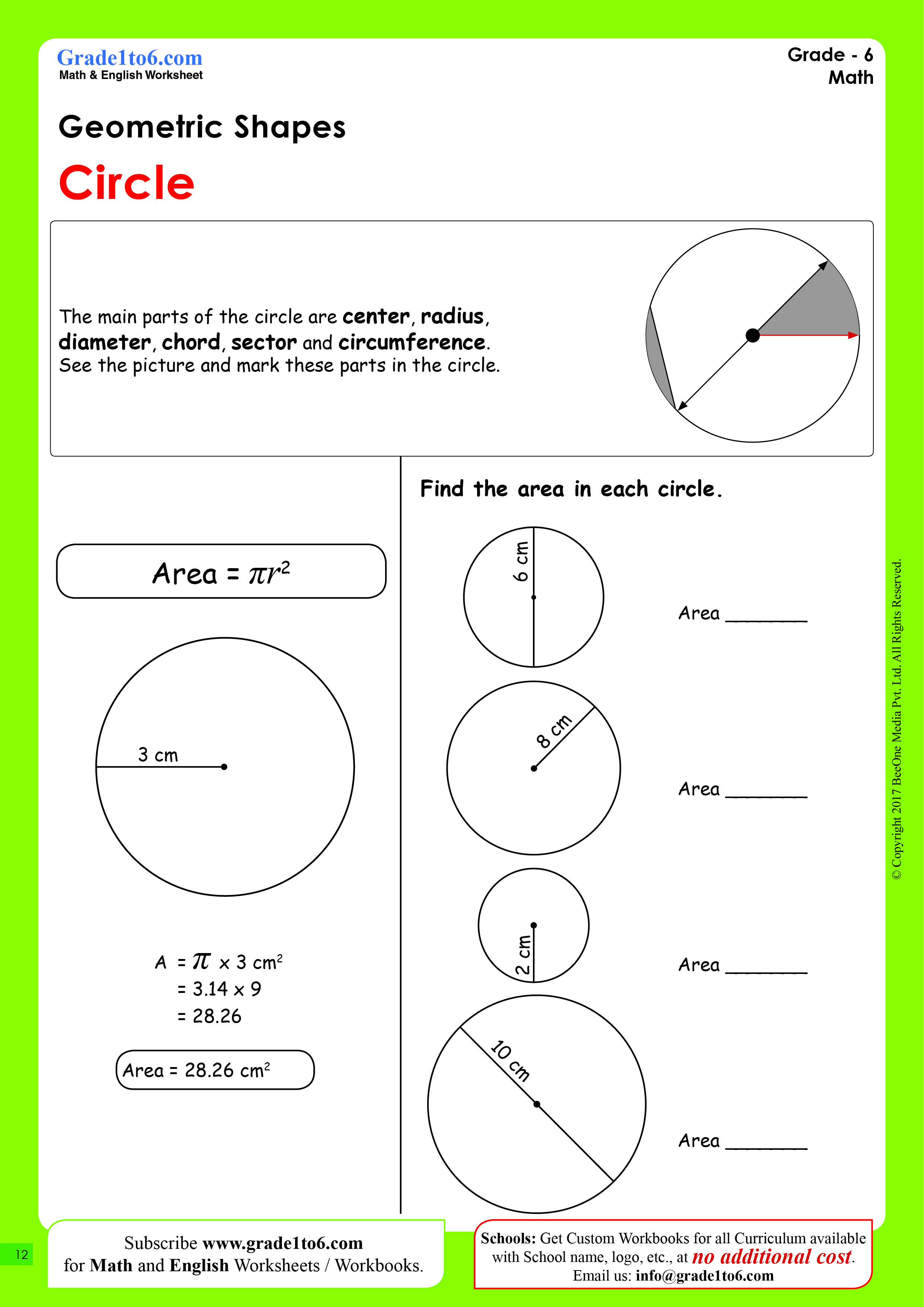 area-of-a-circle-worksheet-grade1to6