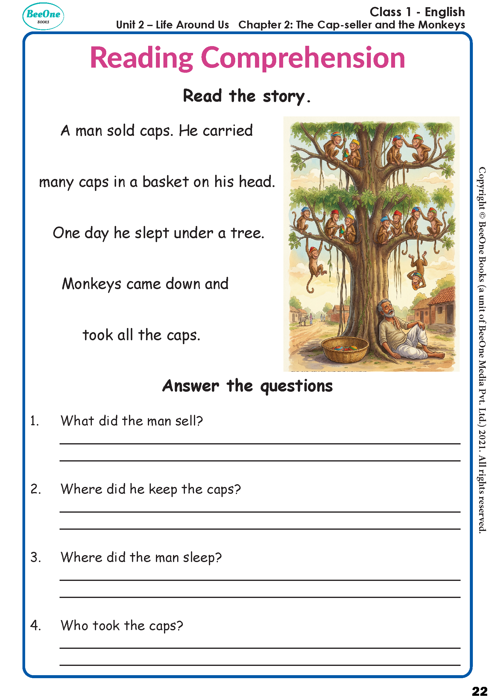 Chapter 4 The Cap Seller and Monkeys 