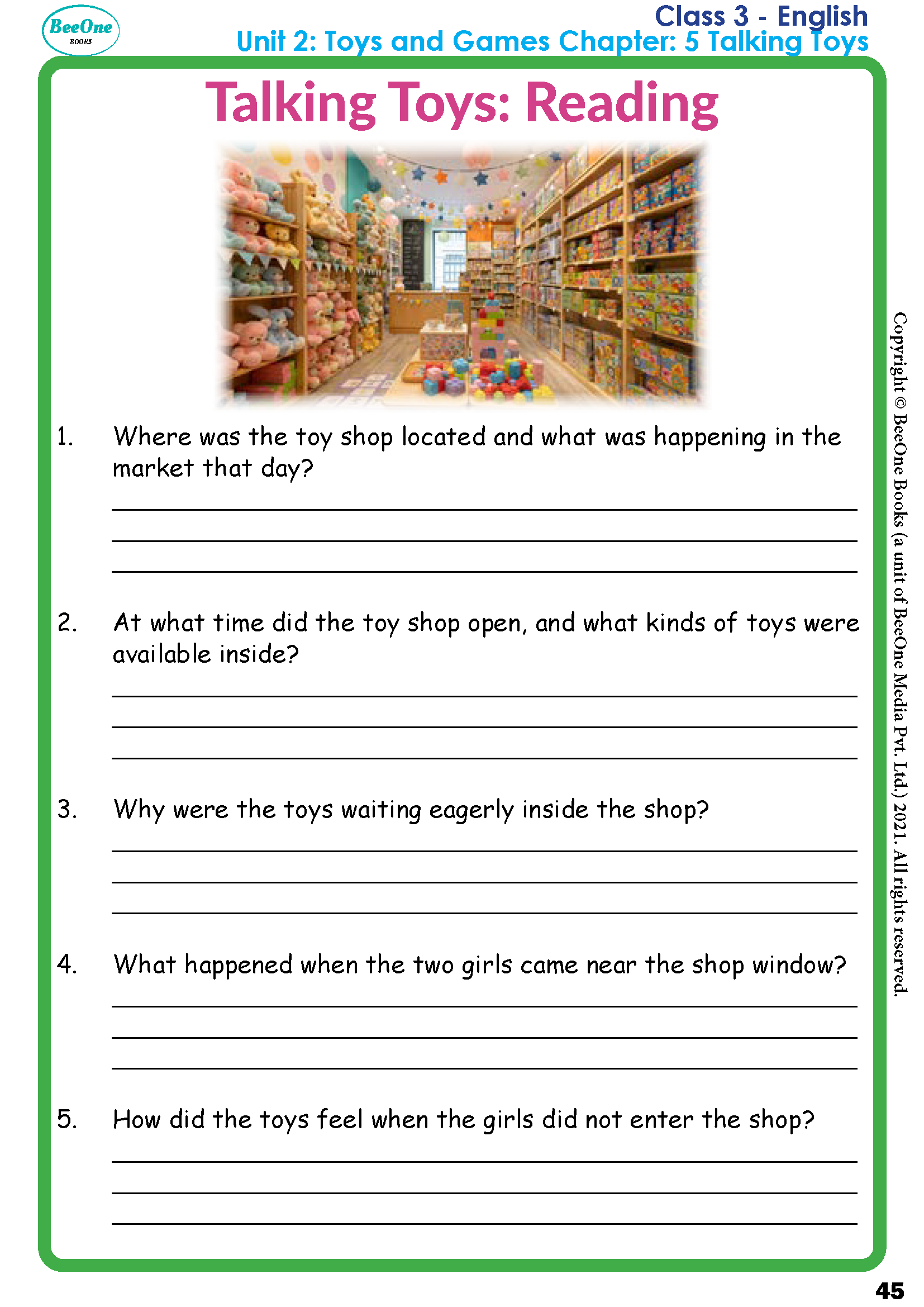 Chapter 5 Talking Toys