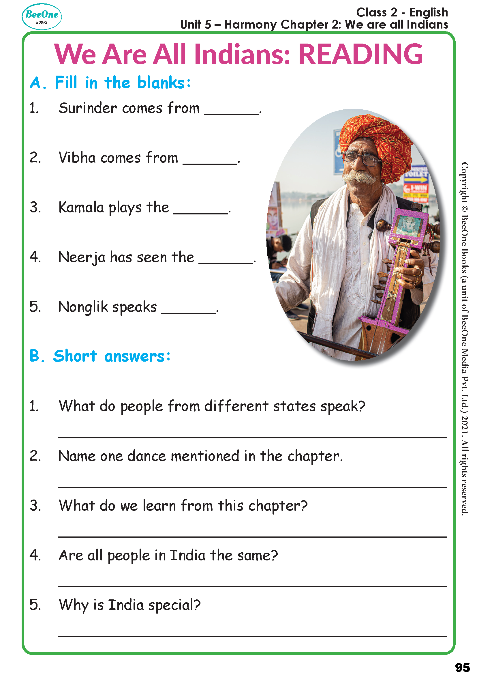 Chapter 13 We are all Indians