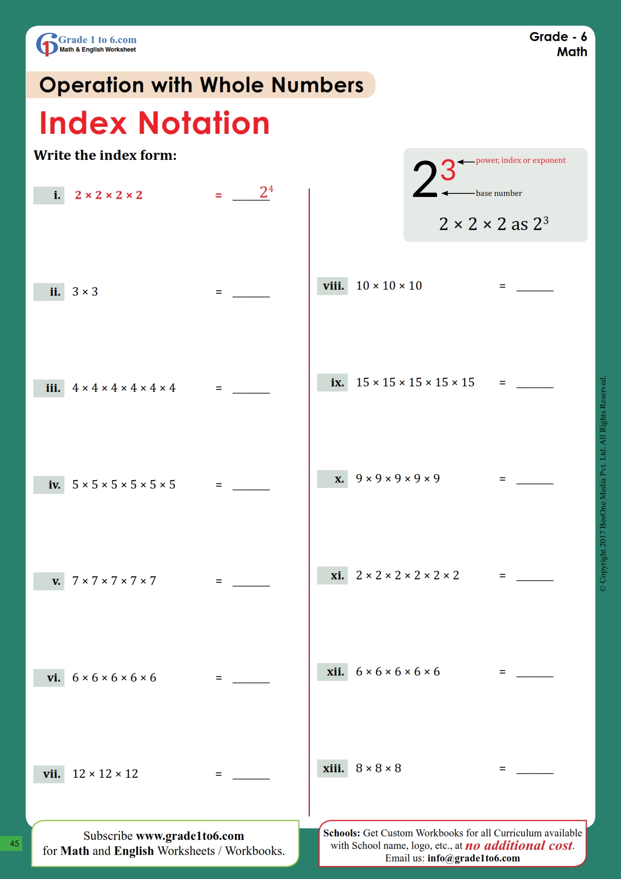 index-notation-worksheets-grade1to6