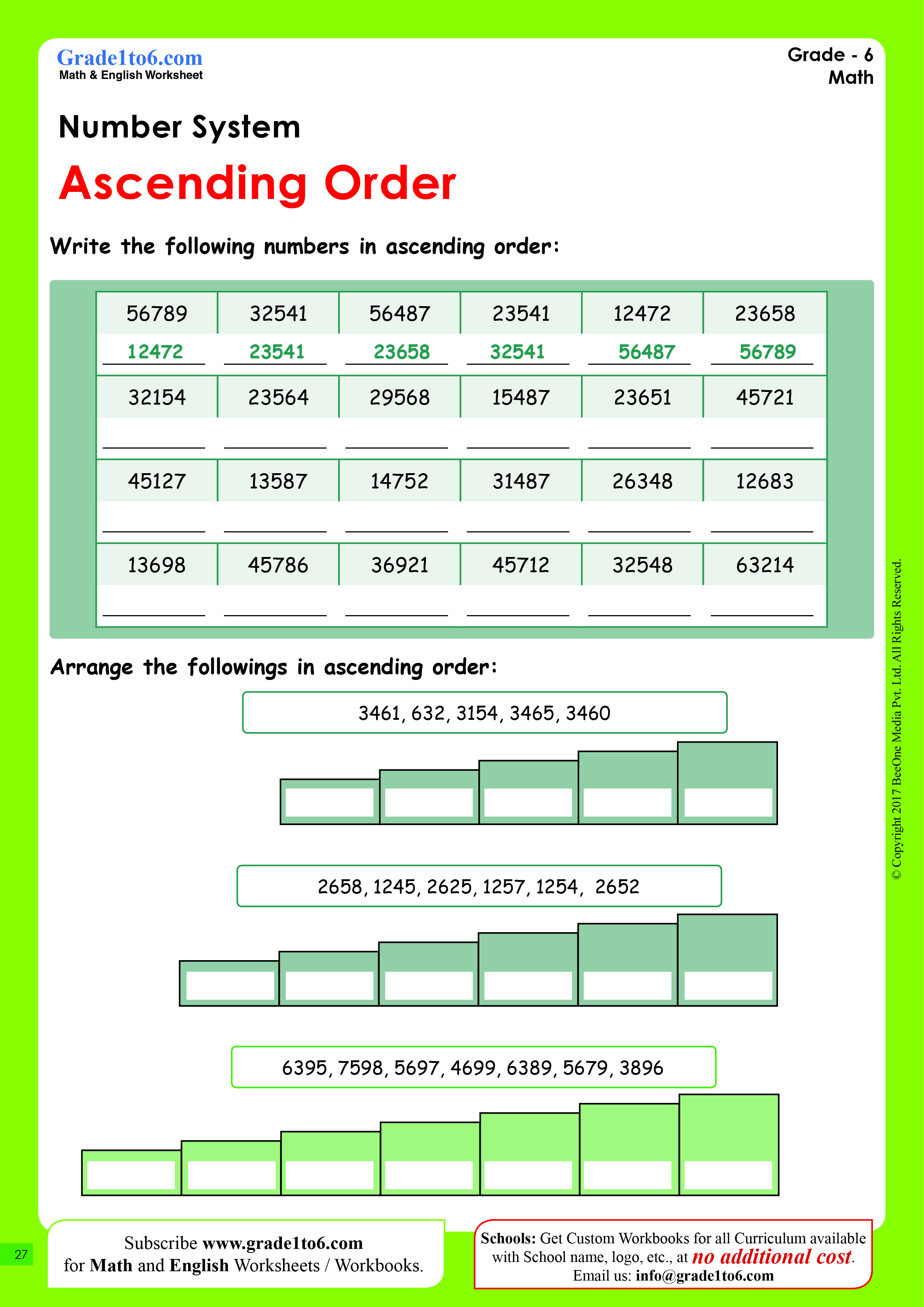 ordering-numbers-worksheets-grade-6-grade1to6