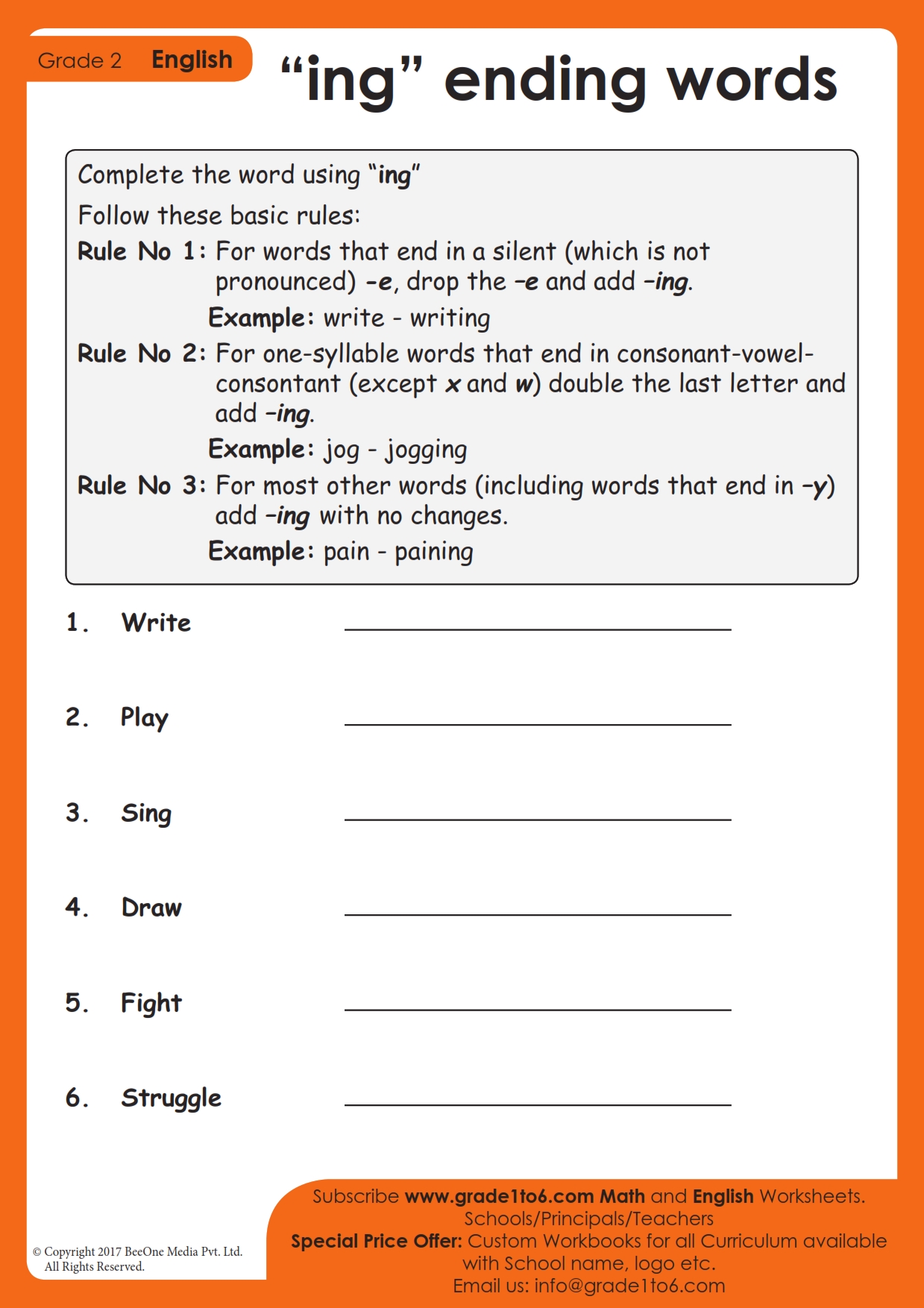 words-with-ing-worksheet-grade1to6