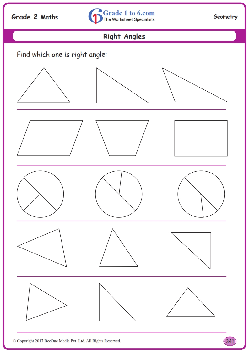 Grade 20 Geometry Worksheetswww.grade20to20.com Intended For 2nd Grade Geometry Worksheet