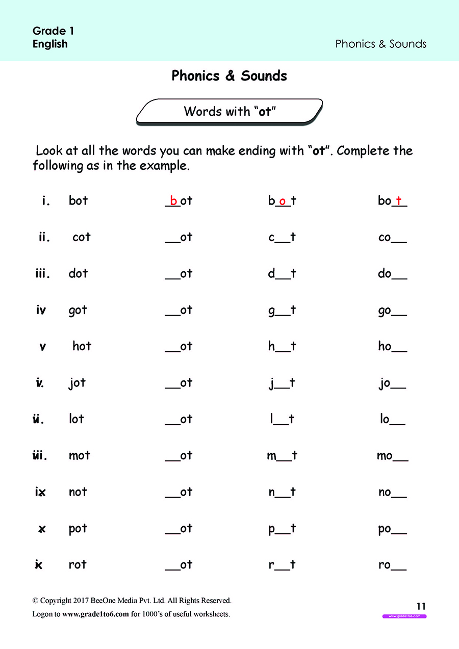 Ib Grade 5 English Worksheets