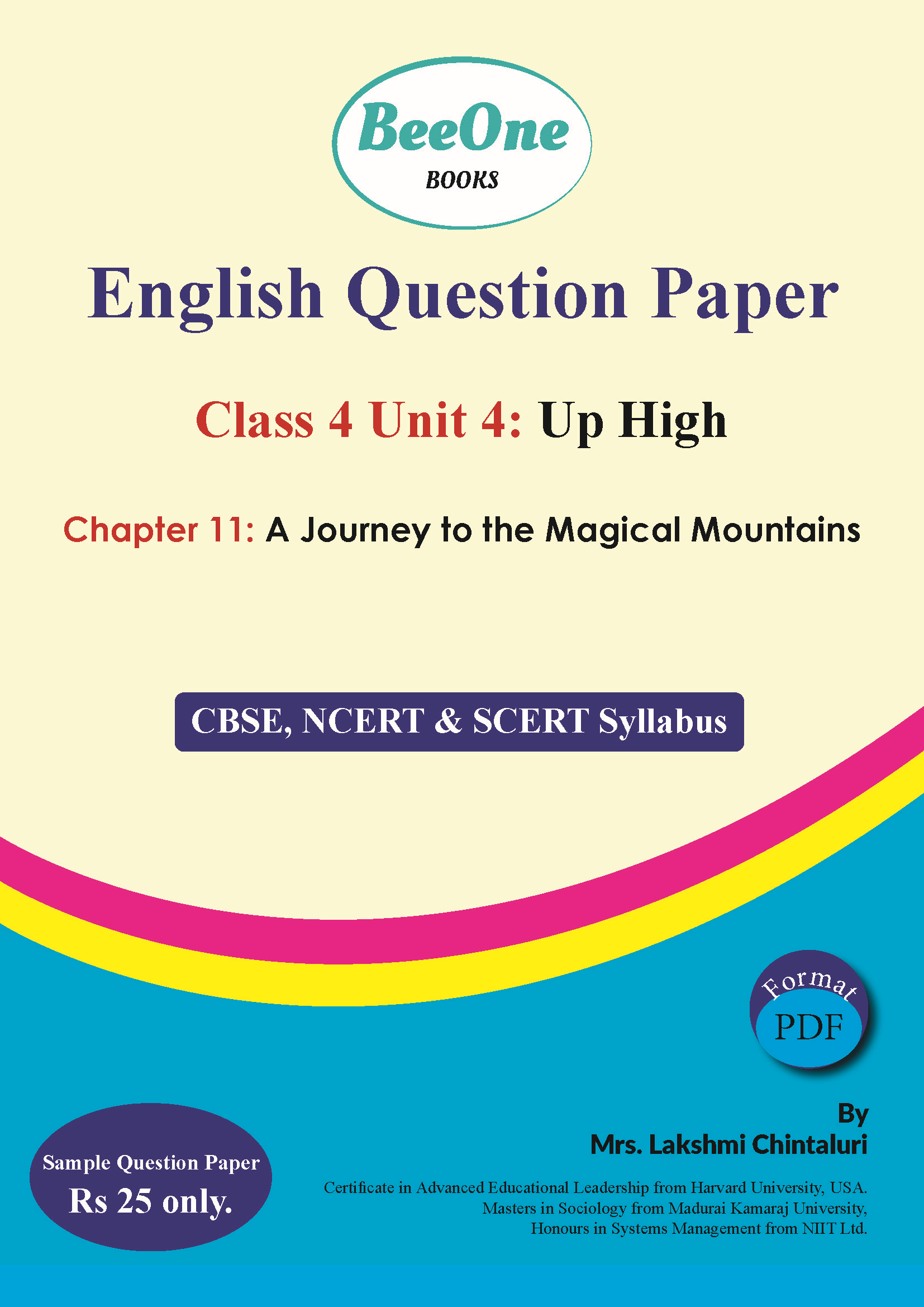 Question Paper A Journey to the Magical Mountains