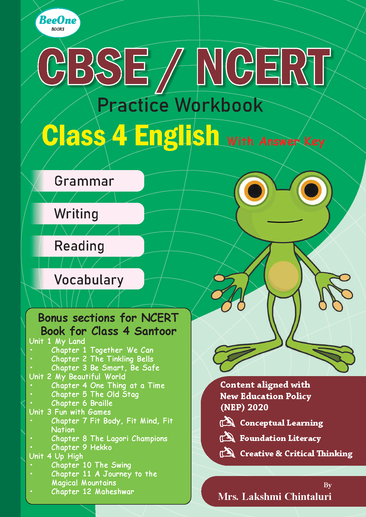 NCERT Class 4 English Workbook suits CBSE and ICSE