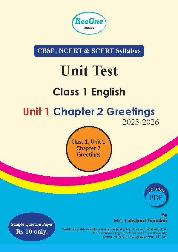 Question Paper Chapter 2 Greetings