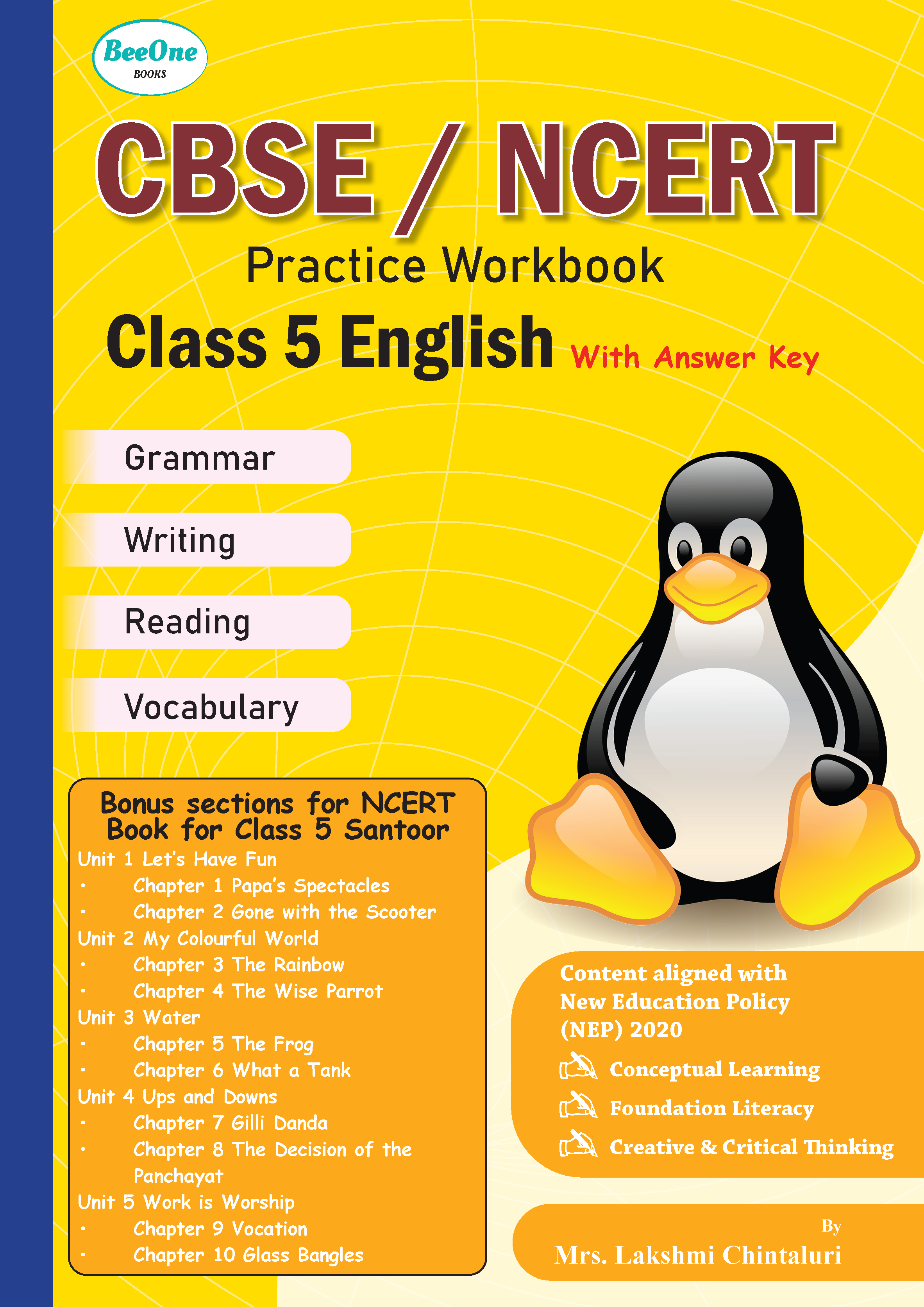 NCERT Class 5 English Workbook suits CBSE and ICSE