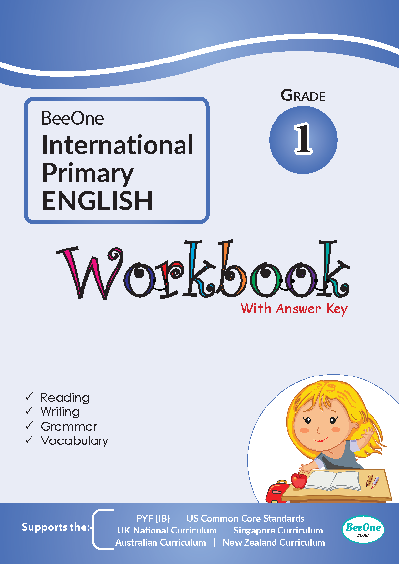 Grade 1 English Workbook for PYP, Common core, Cambridge