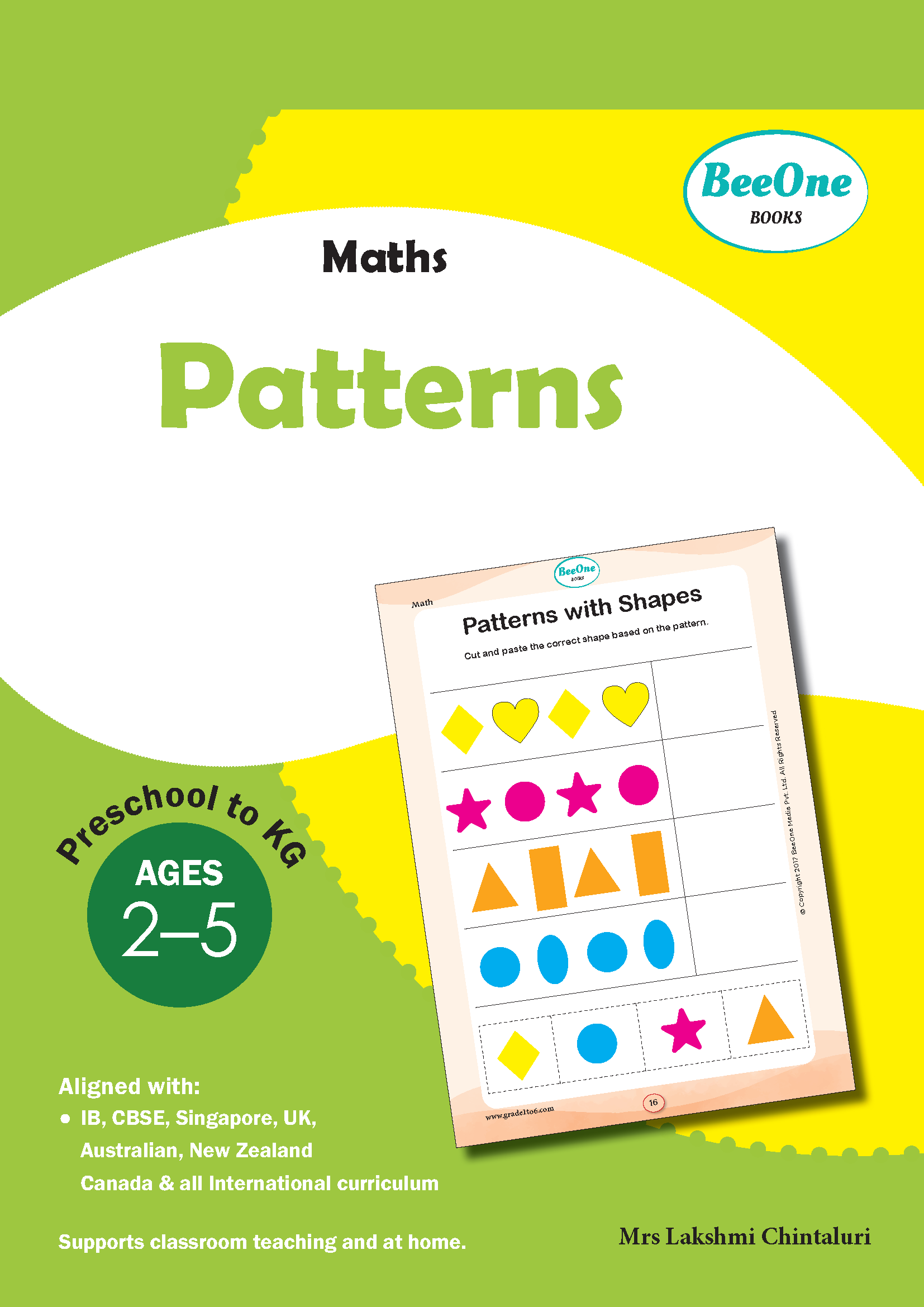 Patterns Workbook for Preschool and KG
