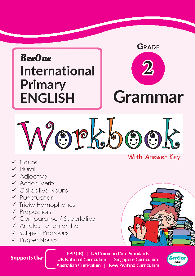 Grade 2 English Grammar workbook