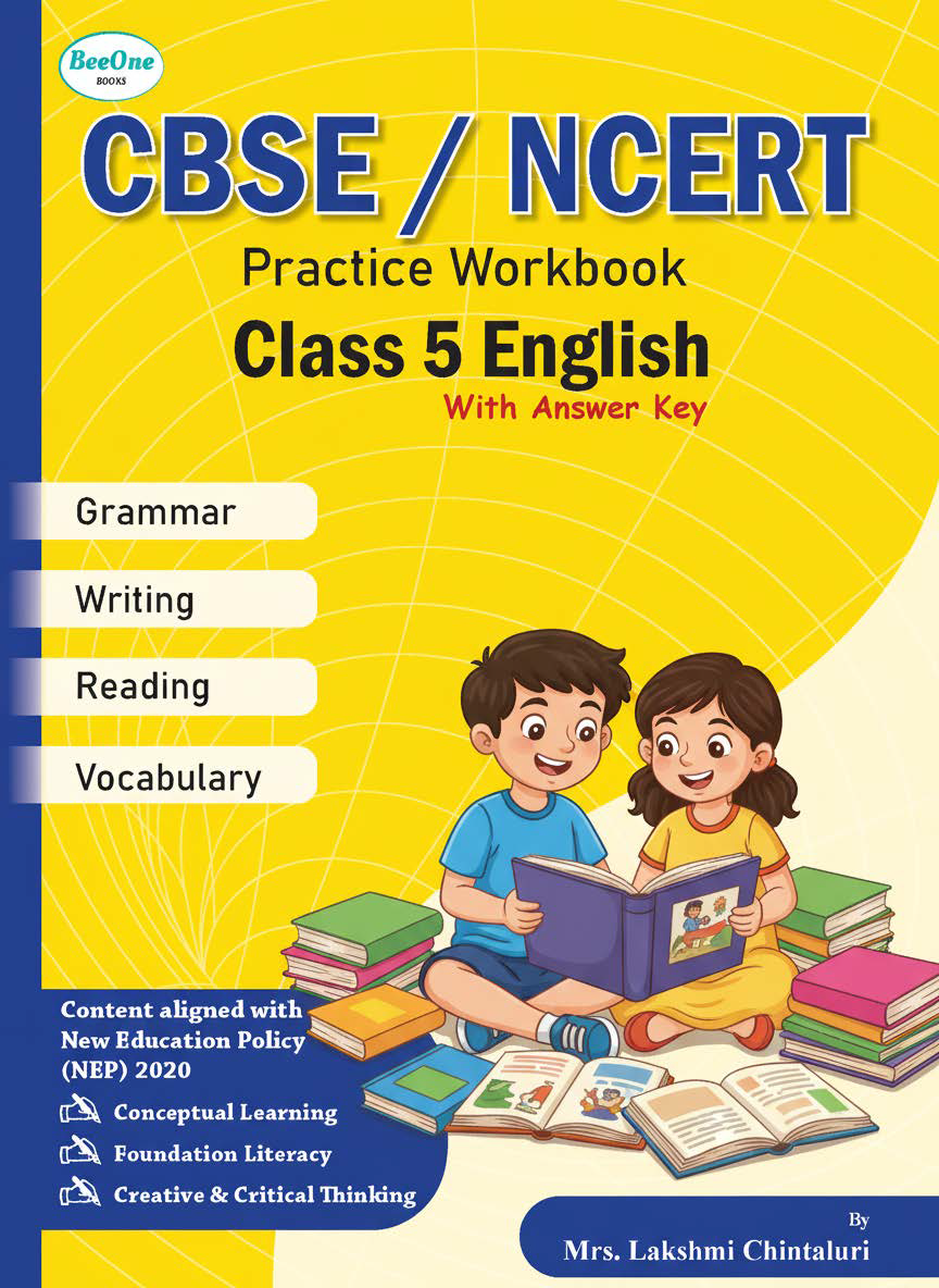 NCERT Class 5 English Workbook suits CBSE and ICSE