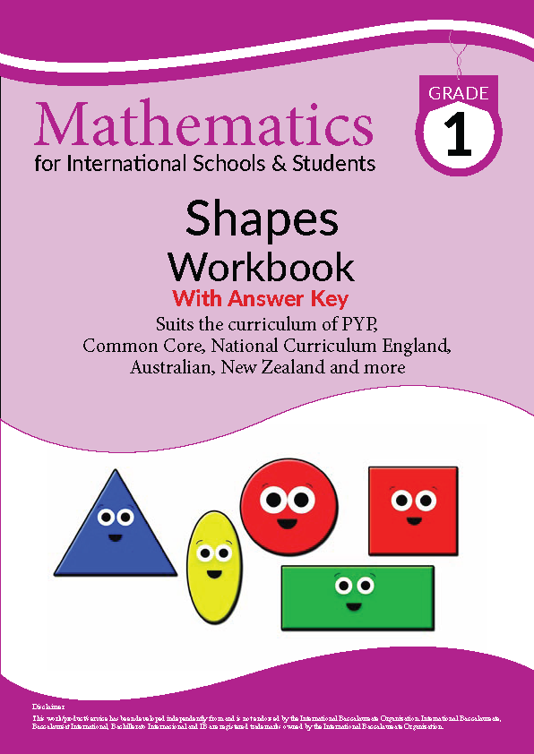Grade 1 Shapes Workbook PYP 1 | Beeone