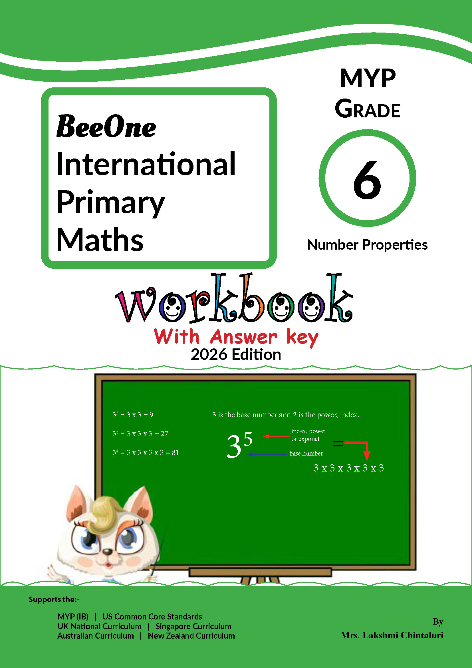 Grade 6 Number properties Worksheet