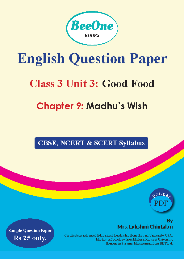 Question paper Madhus Wish