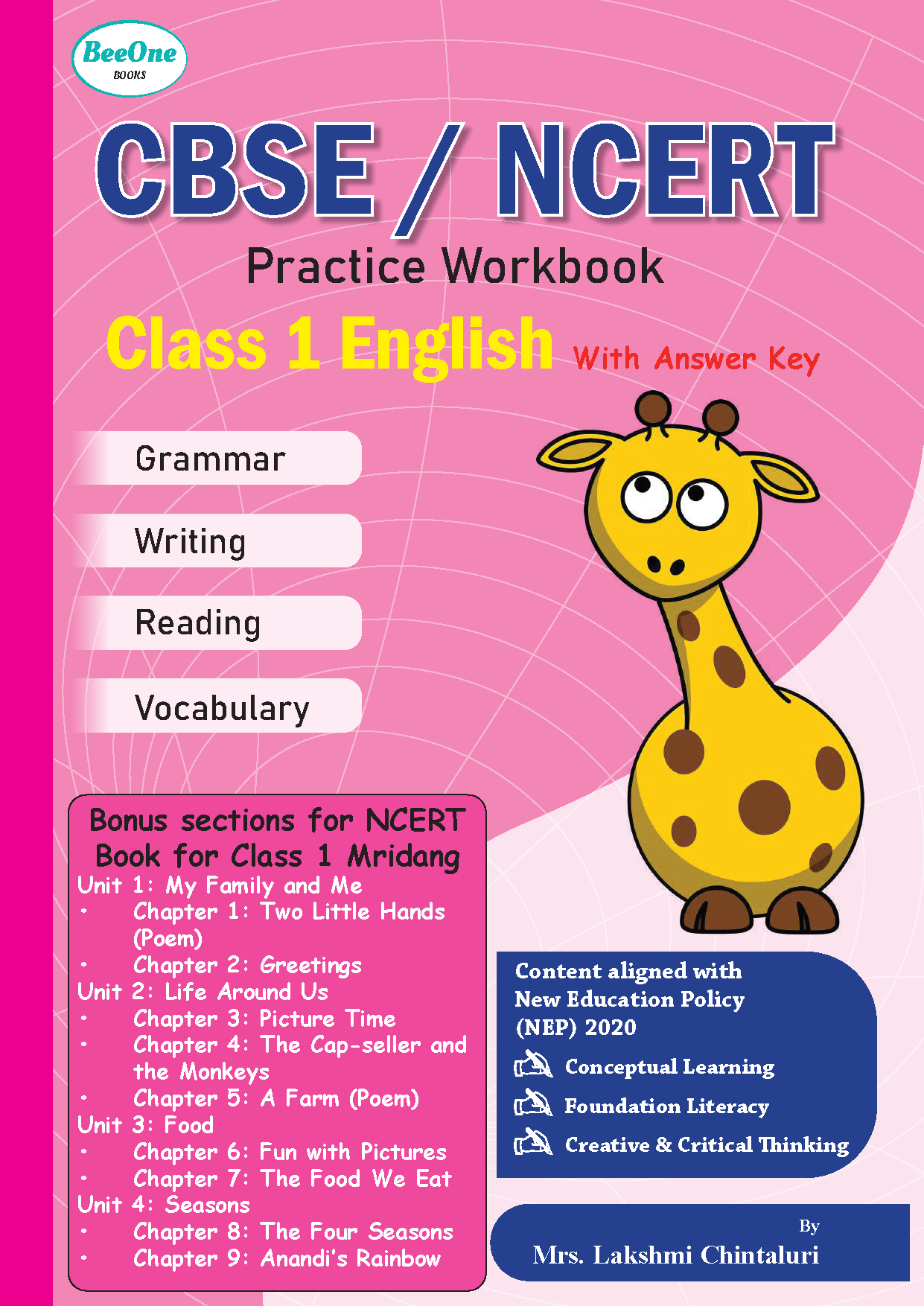 Class 1 English Workbook for CBSE NCERT