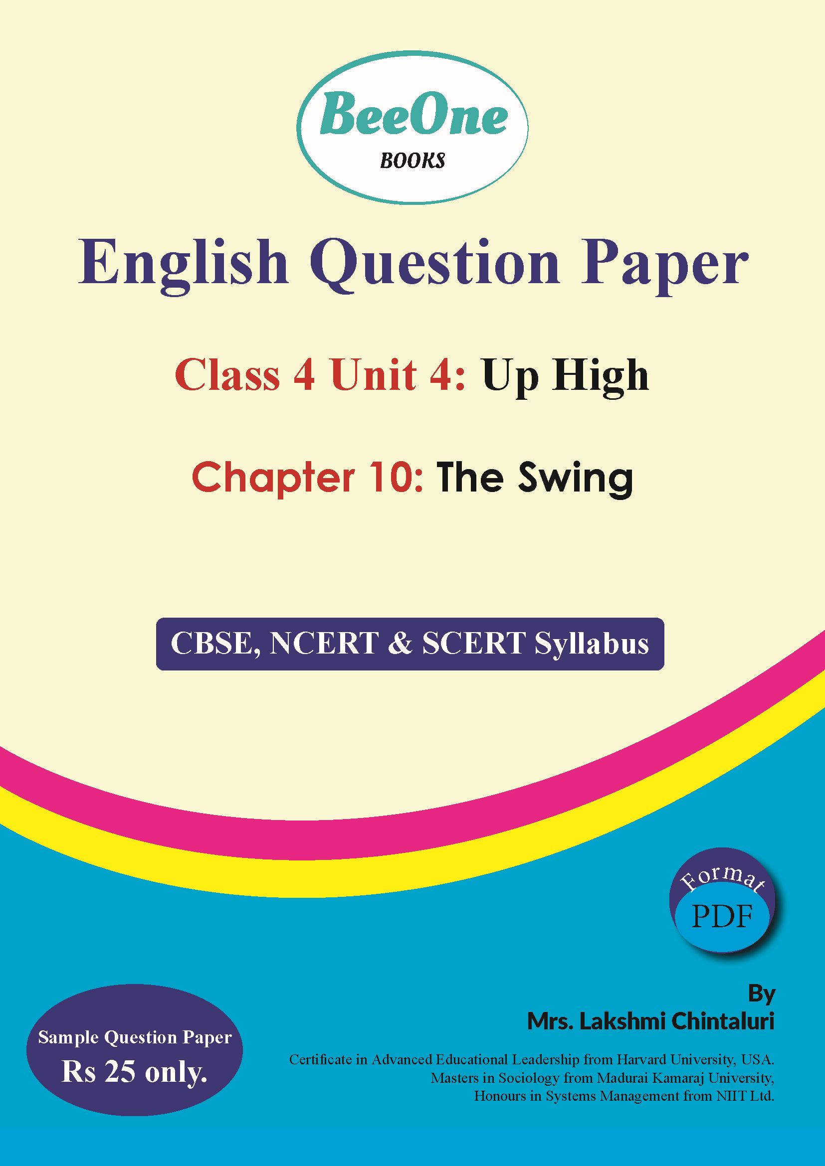 Question Paper The Swing