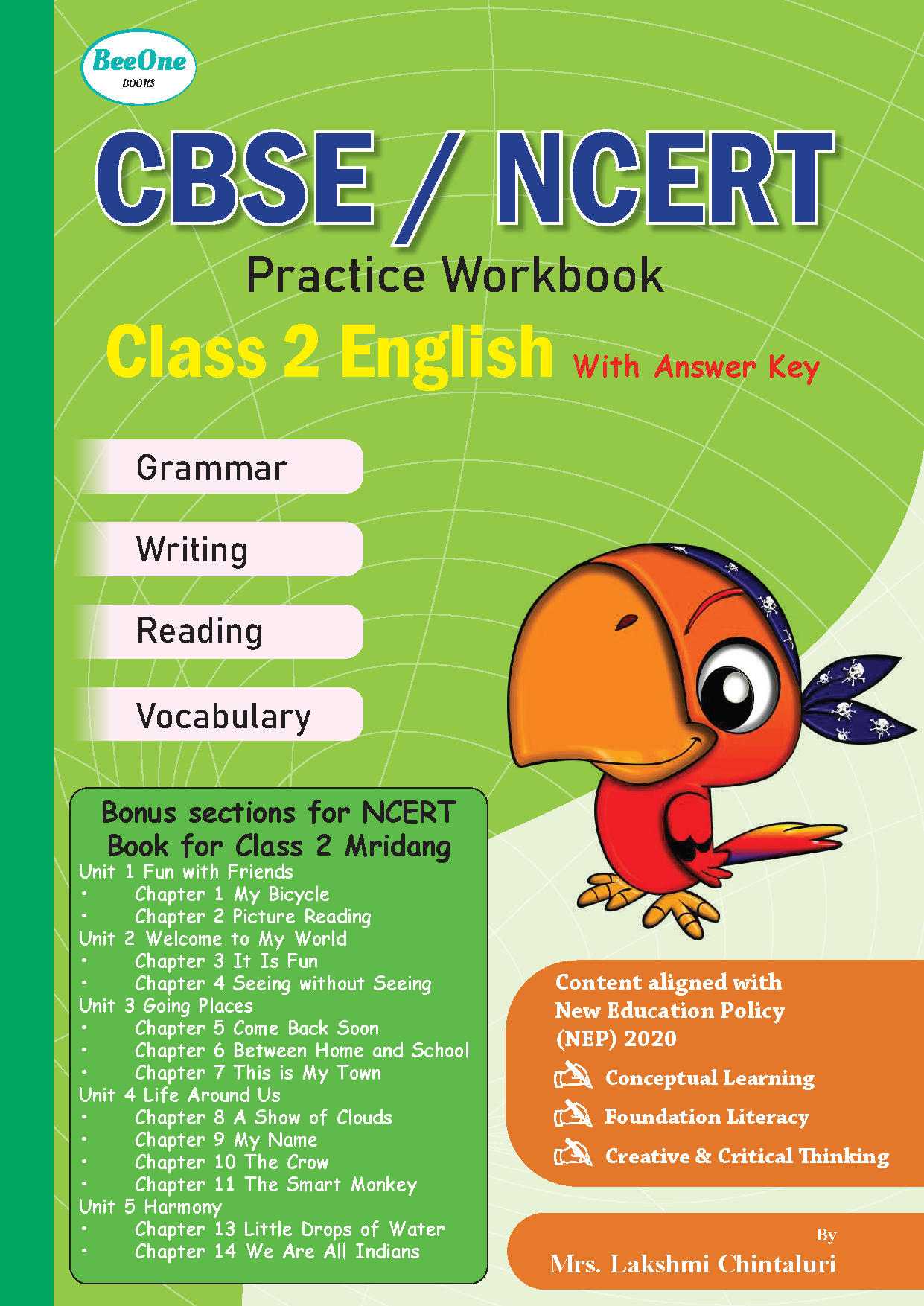 NCERT Class 2 English Workbook suitable for CBSE and ICSE also